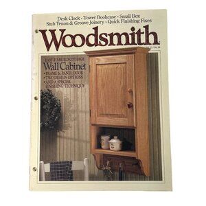 Woodsmith Woodworking Magazine  u Vol 17  Issue 99 June 1995 Wall Cabinet
